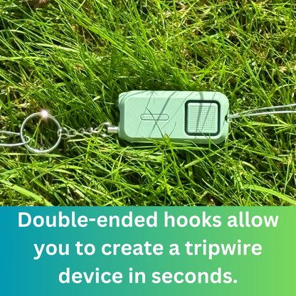 Sound Grenade by BASU® 130dB, Use in Any Emergency--Just Pull The Pin, Extra Loud, Batteries Included - Family Pack (5 Units)